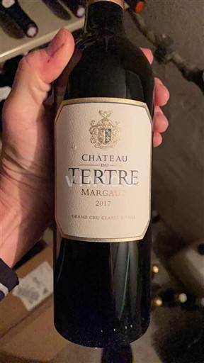 Bordeaux Margaux Grand Cru Château Tertre 2017