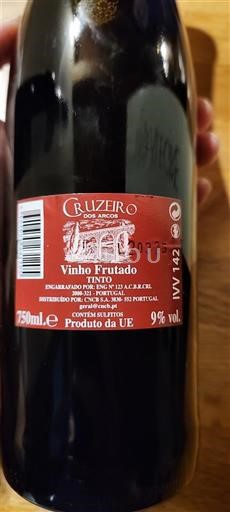 Lisboa Cruzeiro dos Arcos Vinho Frutado Sin añada