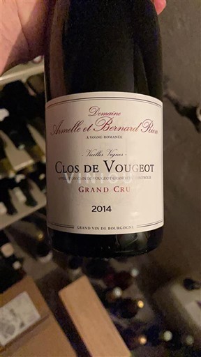 Bourgondië Clos-de-vougeot Grand Cru Domaine Armelle et Bernard Rion Vieilles Vignes 2014