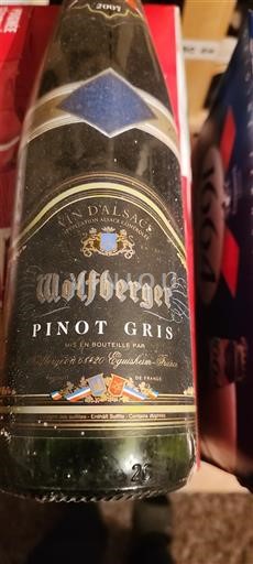 Alsace Pinot grigio Wolfberger 2007