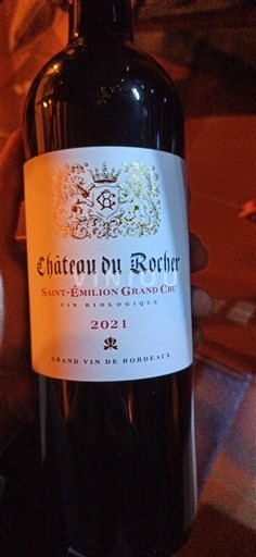 Bordéus Saint-Émilion Grand Cru Grand Cru Château Rocher 2021