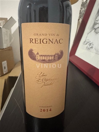 Bordéus Bordeaux Superior Reignac Grand Vin de Reignac 2014