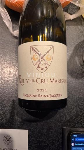 Burgundsko Rully Premier Cru Domaine Saint-Jacques Rully 1er Cru Marissou 2021