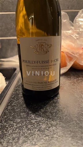 Borgoña Borgoña Chardonnay Premier Cru Domaine Pascal Renaud Aux Chailloux 2022