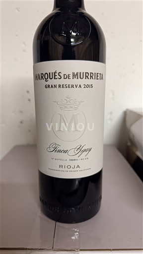 La Rioja rioja Marqués de Murrieta Gran Reserva Finca Ygay 2015
