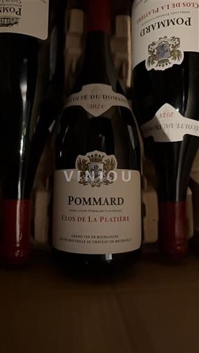 Borgoña Pommard Domaine Comte du Domaine Clos de la Platière 2021