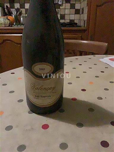 Loire Valley Valençay Vignoble Garnier Les Sources 2005