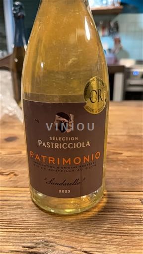 Corsica Patrimonio Pastricciola Sélection Pastricciola 2023