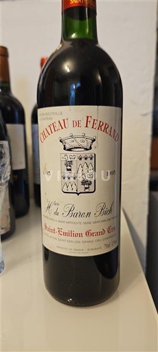 Bordeaux Saint-Émilion Grand Cru Grand Cru Château Ferrand 1995