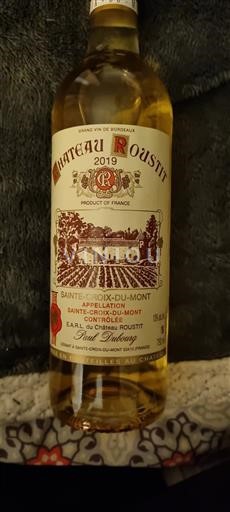 Bordeaux Sainte-Croix-Du-Mont Château Rousit 2019