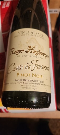 Alsace Pinot noir Roger Heyberger du Fauconnier 2007