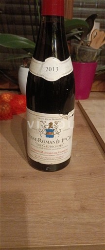 Bourgogne Vosne-Romanée Premier Cru Domaine Machard de Gramont Les Gaudichots 2013