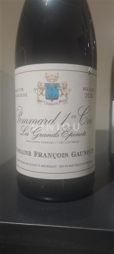 Burgundi Määrittelemätön Premier Cru Domaine François Gaunoux Les Grands Epenots 2020
