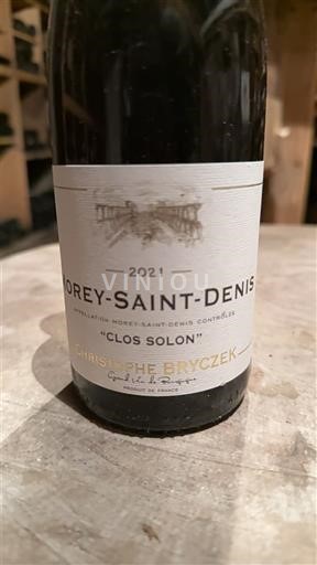 Burgundi Morey-Saint-Denis Christophe Bryczek Clos Solon 2021