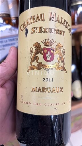 Bordeaux Margaux Grand Cru Château Malescot St. Exupéry 2011