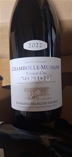 Borgoña Chambolle-Musigny Premier Cru Domaine François Legros Les Noirots 2022