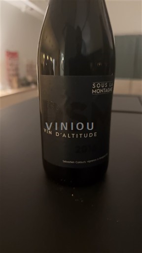 Languedoc a Roussillon Pays d'Oc Sous la Montagne Vin d'Altitude 2016