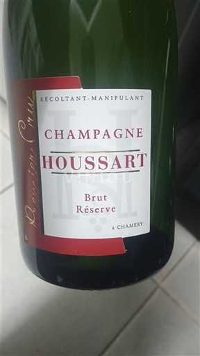 Champagne Champagner Houssart Brut Réserve Ohne Jahrgang