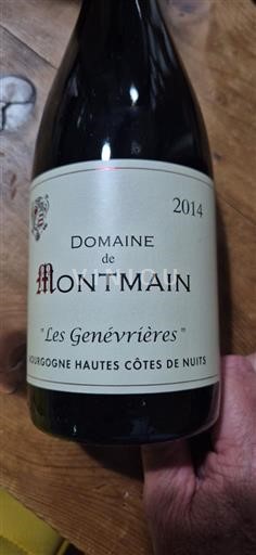 Bourgogne Ikke specificeret Domaine Montmain Les Genévrières 2014