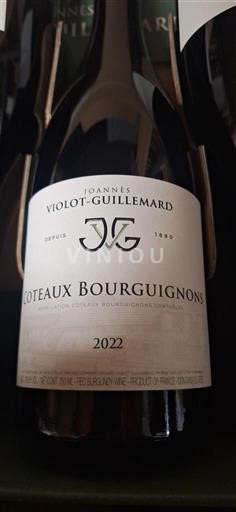 Bourgogne Bourgognebackar Joannes Violot-Guillemard 2022