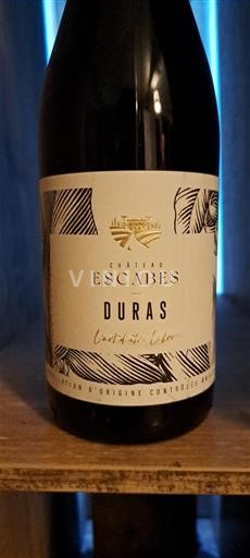 Sudoeste Gaillac Château Escabes Duras 2022