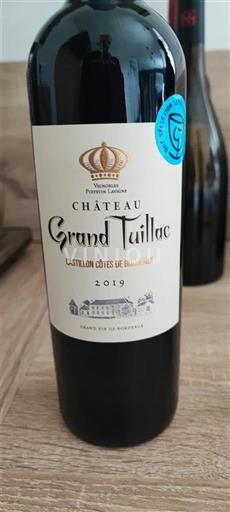 Bordeaux Castillon-côtes-de-bordeaux Château Grand Tuillac 2019