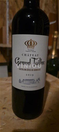 Bordeaux Castillon Côtes de Bordeaux Château Grand Tuillac 2019