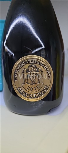 Champagne Sâm-panh Champagne Gratiot-Pillière Brut Héritage 2015