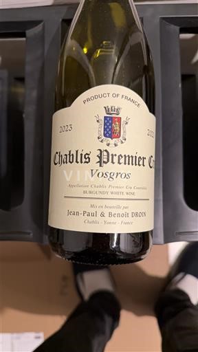 Bourgogne Chablis Premier Cru Jean-Paul & Benoît Droin Vosgros 2023