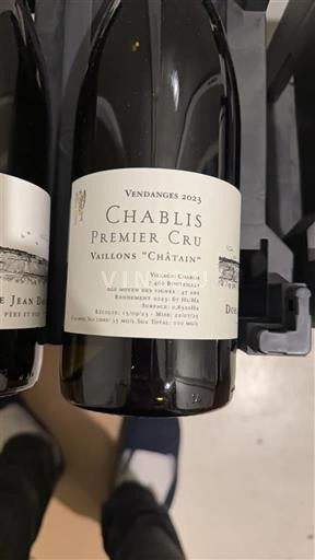 Burgundsko Chablis Premier Cru Domaine Jean Dauvissat Père et Fils Vaillons 'Châtain' 2023
