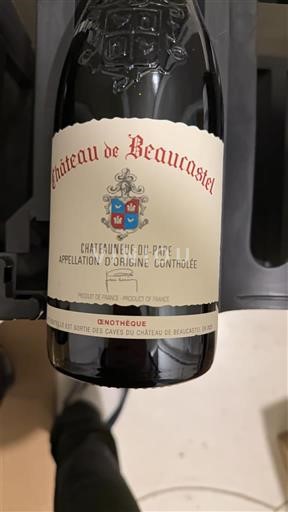 Údolí Rhôny Châteauneuf-du-Pape Château Beaucastel Oenothèque 2016