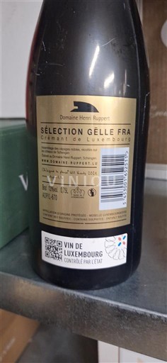 Lucemburská Mosela Nespecifikováno Domaine Henri Ruppert Sélection Gëlle Fra Neročník
