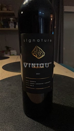 Roussillon Côtes du Roussillon Villages Lesquerde Signature 2021