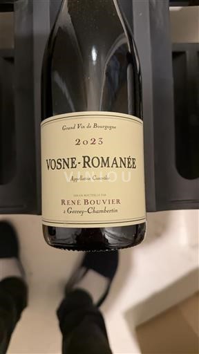 Burgundy Vosne-Romanée René Bouvier 2023