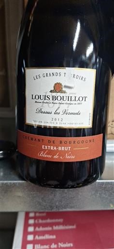 Burgund Crémant de Bourgogne Louis Bouillot Dessus des Vermots 2012