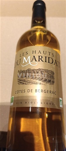 Sud-Ouest Côtes-de-bergerac Les Hauts du Maridat 2017