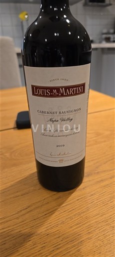 Vùng trồng nho được cấp phép California Napa Valley Louis M. Martini 2019
