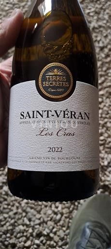 Bourgondië Saint-Véran Terres Secrètes Les Cras 2022