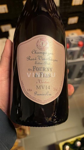 Champagne Sâm-panh Premier Cru Veuve Fourny & Fils Rosé Vinothèque Extra-Brut Vertus MV14 2014