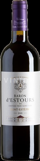 Bordéus Saint-Estèphe Château Tour Saint-Fort 2020