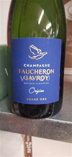 Champagne Not Specified Grand Cru Faucheron Gavroy Origine Non-Vintage