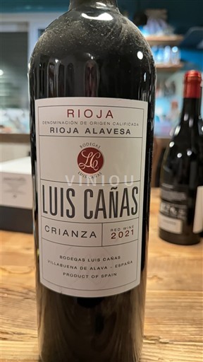 La Rioja rioja Luis Cañas Crianza 2021