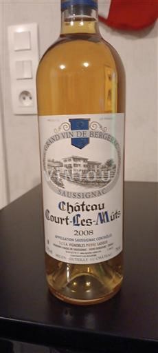 South West Saussignac Château Court-Les-Mûts 2008