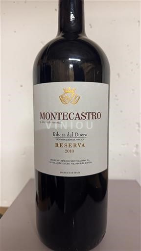 Castela e Leão Ribera del Duero Montecastro Reserva 2010