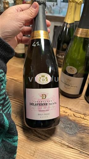 Champagne Sâm-panh Delavenne Père & Fils Brut Rosé Không niên vụ