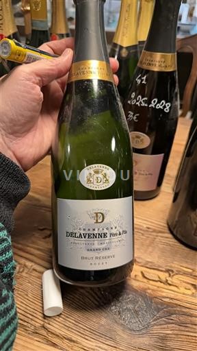 Champagne Ospecificerad Grand Cru Champagne Delavenne Père & Fils Brut Réserve Icke årgångsbetecknad