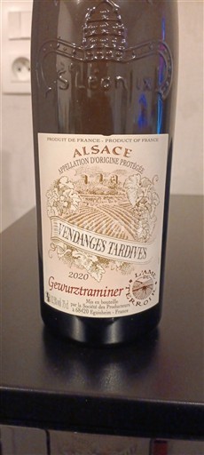 Elsass Vendanges Tardives La Cave du Roi Dagobert 2020