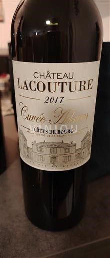 Burdeos Côtes-de-bourg Château Lacouture Julienne 2017