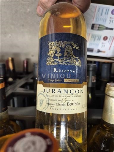 Sydvestfrankrig Jurançon Maison Johannes Boubée Réserve Ikke årgangsbestemt