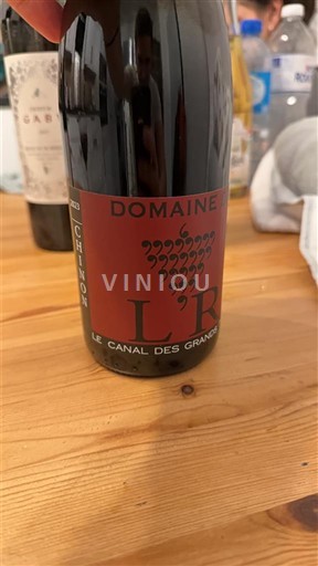 Loiren laakso Chinon Domaine L'R Le Canal des Grands Pièces 2023